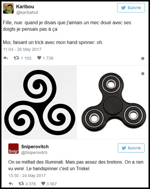 Tweets de Hand Spinners