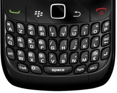 Bas du BlackBerry Curve 8520