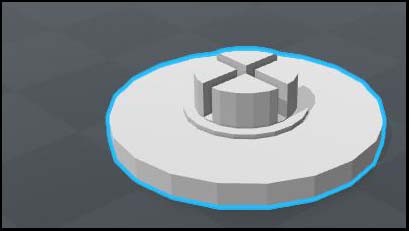 Schéma pour impression 3D de pivot de Hand Spinner
