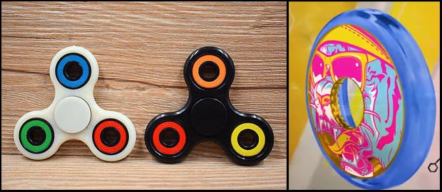 Hand Spinners et Hyper Clusters