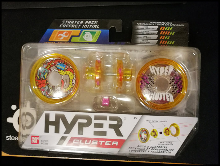 Boîte d'Hyper Cluster - yoyo Bandai