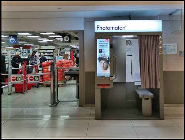 Photomaton Paris 13 - Centre commercial Italie Deux