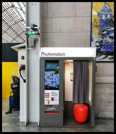 Photomaton Paris Gare de Lyon - Hall 2